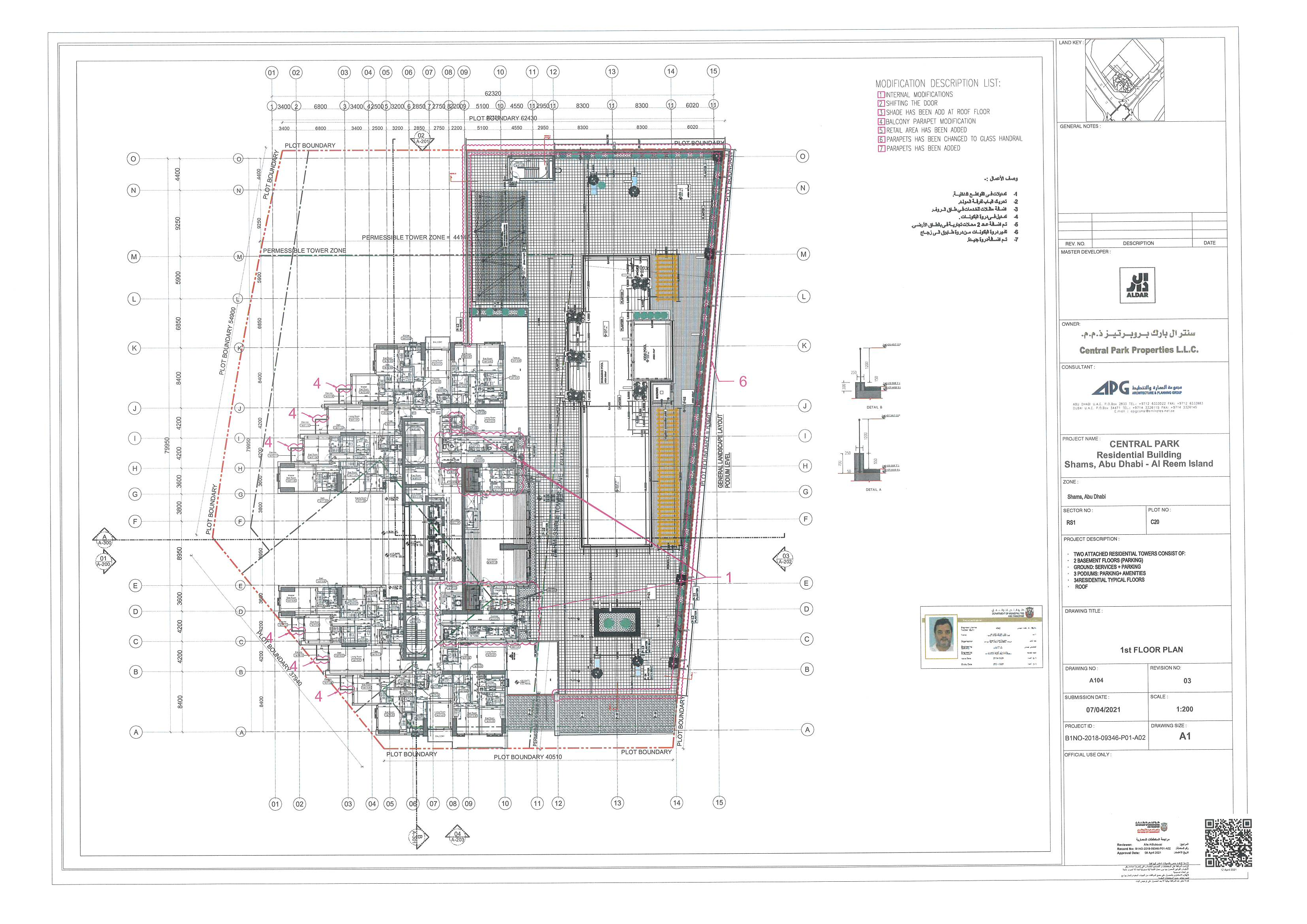 BLUE LAKE PROPERTIES - CENTRAL PARK